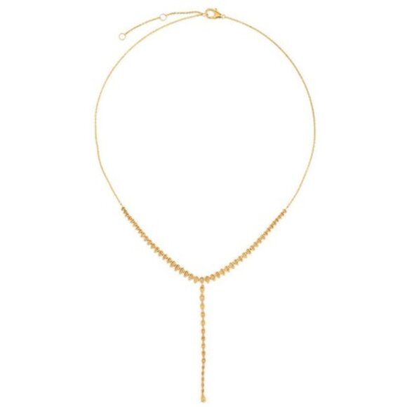 13505387_fpx.jpg?v=1733935156&  Diamond Elegant Pave 14K (or 18k upon request) Yellow Gold Drop Necklace